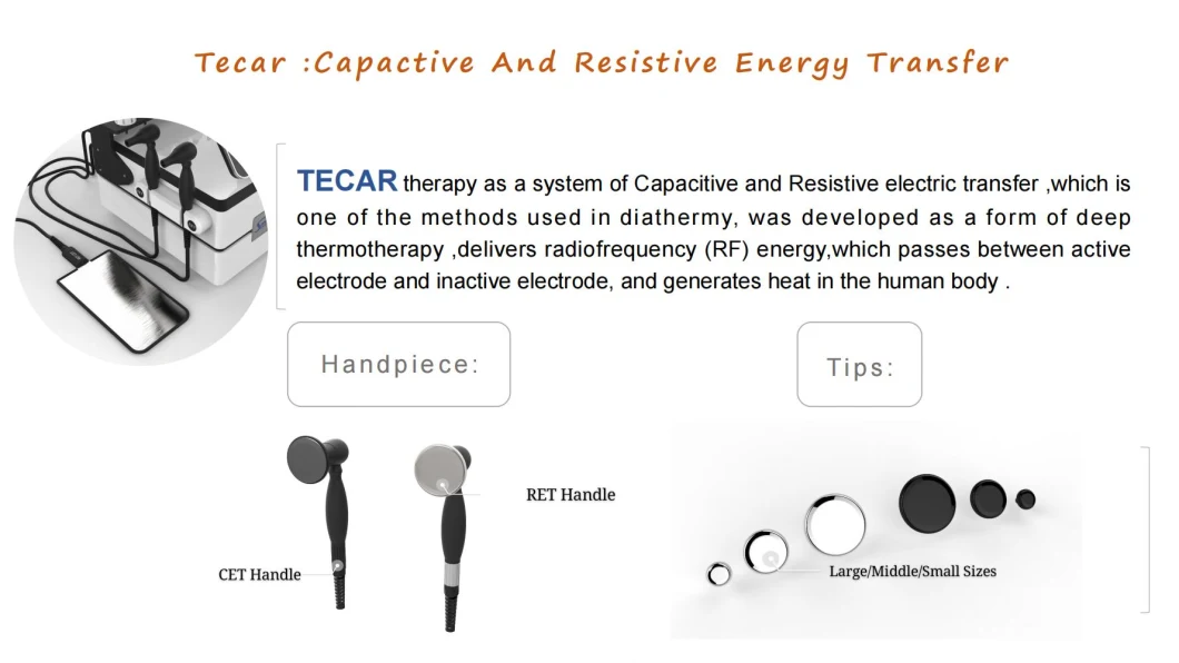 Smart Cet Ret Tecar Wave Physical Therapy Machine Combines Electromagetic Shockwave EMS Electric Muscle Stimulation