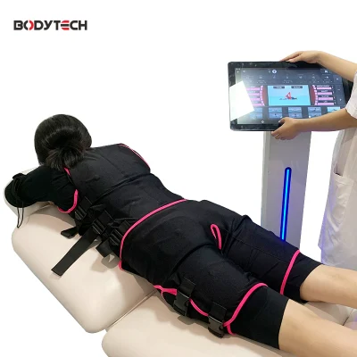 Bodytech 소비 칼로리 EMS 세션 조끼 림프 해독 신진 대사 촉진 EMS 뷰티 슬리밍 슈트